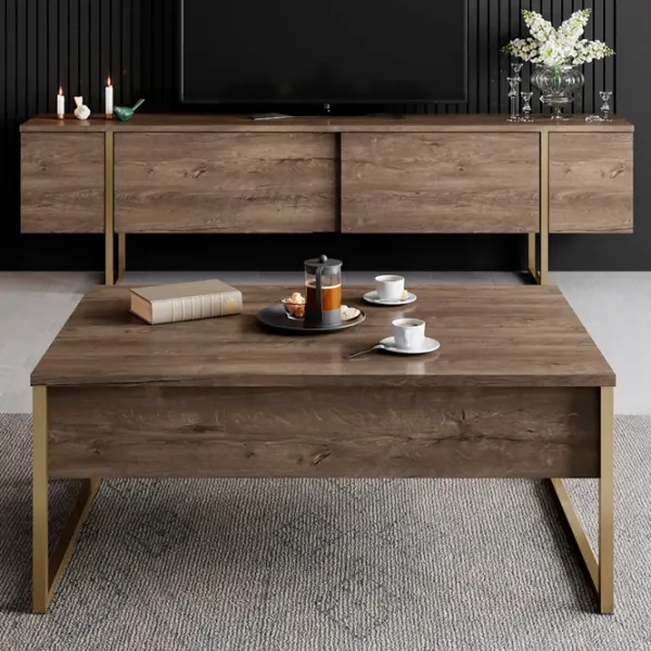 Комплекты ТВ-зона Trendy Luxe 47 см x 30 cм x 180 см / Коричневый photo 5