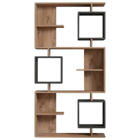 Etajeră Trendy Icardi 172 x 90 x 25 cm / PAL / Pine