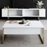Комплекты ТВ-зона Trendy Luxe 47 см x 30 cм x 180 см / Белый photo 6