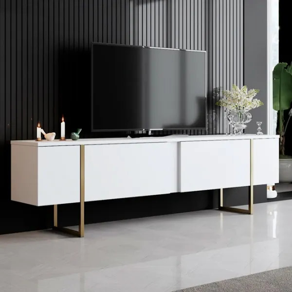 Комплекты ТВ-зона Trendy Luxe 47 см x 30 cм x 180 см / Белый photo 8