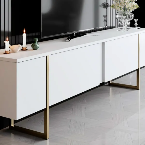 Комплекты ТВ-зона Trendy Luxe 47 см x 30 cм x 180 см / Белый photo 9
