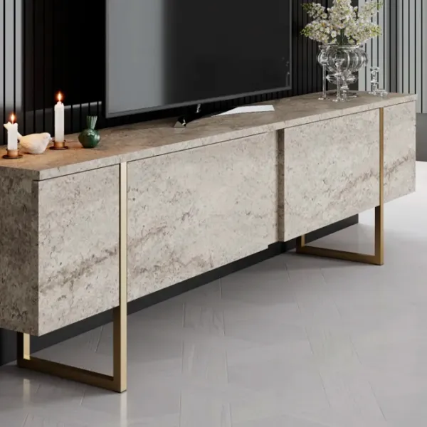 Комплекты ТВ-зона Trendy Luxe 47 см x 30 cм x 180 см / Travertine photo 2