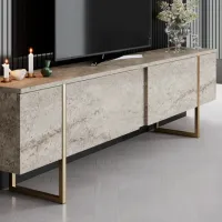Комплекты ТВ-зона Trendy Luxe 47 см x 30 cм x 180 см / Travertine photo 2