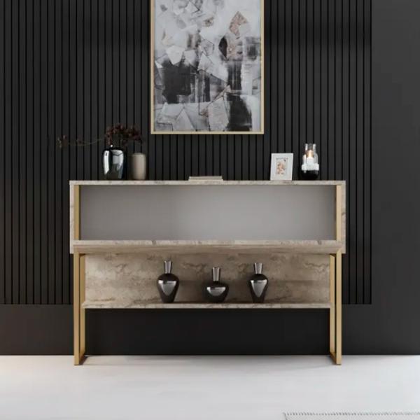 Комплекты ТВ-зона Trendy Luxe 47 см x 30 cм x 180 см / Travertine photo 6