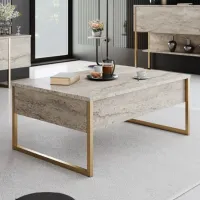 Комплекты ТВ-зона Trendy Luxe 47 см x 30 cм x 180 см / Travertine photo 7