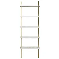 Стеллаж Trendy Paula 174 x 60 x 22см cm / ЛДСП / Золото