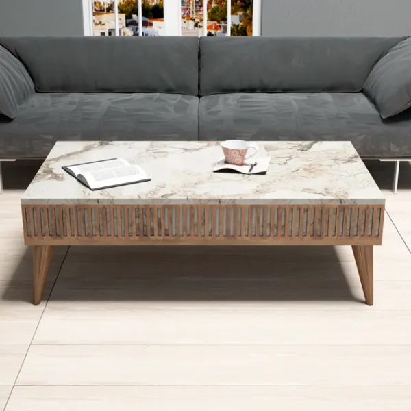 Комплекты ТВ-зона Trendy Milano 40 см x 20 см x 180 см / Marmura White photo 5