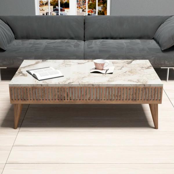 Комплекты ТВ-зона Trendy Milano 40 см x 20 см x 180 см / Marmura White photo 5
