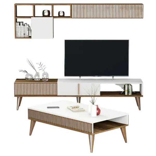 Комплекты ТВ-зона Trendy Milano 40 см x 20 см x 180 см / Коричневый photo 1