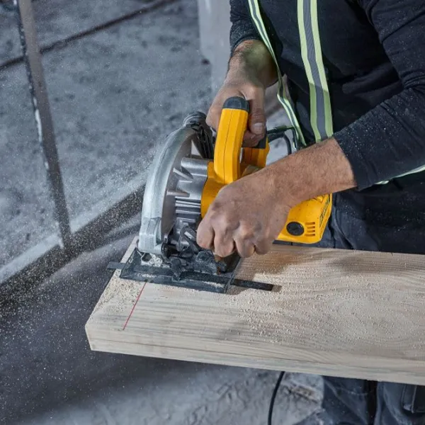 Дисковая пила Dewalt DWE5615-QS 190 мм / Желтый photo 8
