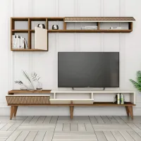 Комплекты ТВ-зона Trendy Milano 40 см x 20 см x 180 см / Кремовый photo 4