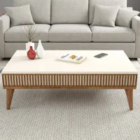 Комплекты ТВ-зона Trendy Milano 40 см x 20 см x 180 см / Кремовый photo 6