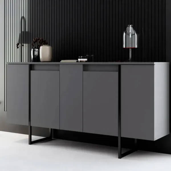 Комплекты ТВ-зона Trendy Luxe 80 см x 35 см x 160 см / Antracit photo 6