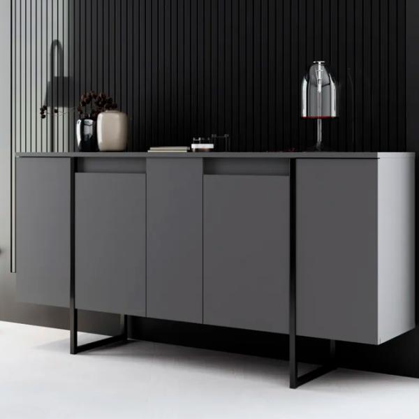 Комплекты ТВ-зона Trendy Luxe 80 см x 35 см x 160 см / Antracit photo 6
