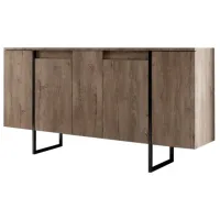 Комплекты ТВ-зона Trendy Luxe 80 см x 35 см x 160 см / Коричневый photo 2
