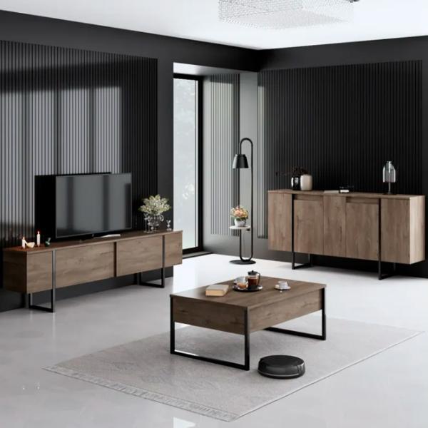 Комплекты ТВ-зона Trendy Luxe 80 см x 35 см x 160 см / Коричневый photo 5