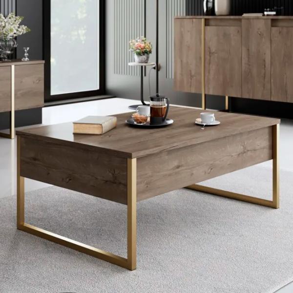 Комплекты ТВ-зона Trendy Luxe 80 см x 35 см x 160 см / Коричневый photo 8
