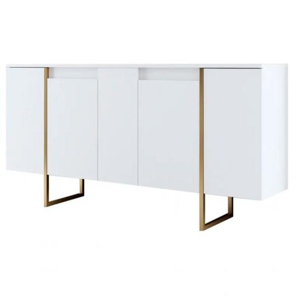 Комплекты ТВ-зона Trendy Luxe 80 см x 35 см x 160 см / Белый photo 3