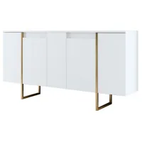 Комплекты ТВ-зона Trendy Luxe 80 см x 35 см x 160 см / Белый photo 3