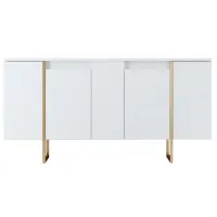 Комплекты ТВ-зона Trendy Luxe 80 см x 35 см x 160 см / Белый photo 4