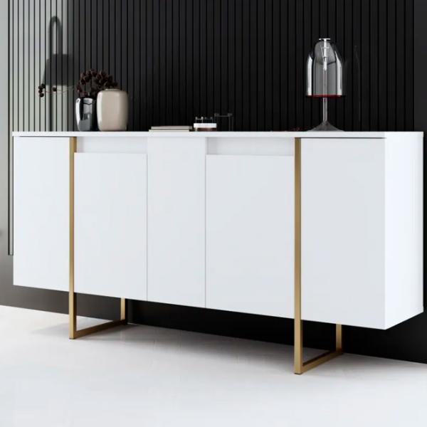 Комплекты ТВ-зона Trendy Luxe 80 см x 35 см x 160 см / Белый photo 7