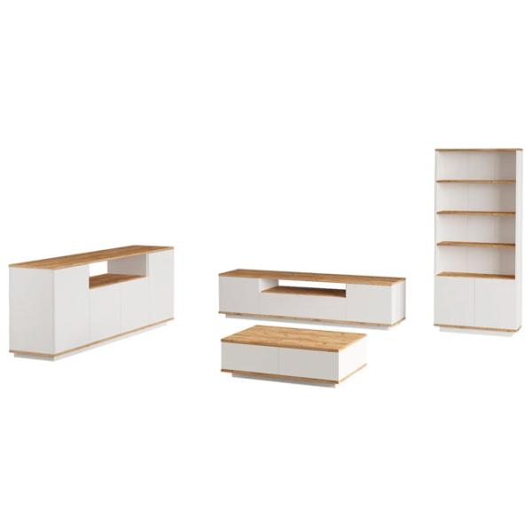 Комплекты ТВ-зона Trendy Fr19-Aw 44.6 см x 44.5 см x 180 см / Белый photo 1