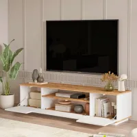 Seturi zona TV Trendy Fr19-Aw 44.6 cm x 44.5 cm x 180 cm / White photo 5