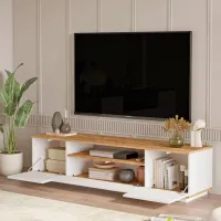 Seturi zona TV Trendy Fr18-Aw 44.6 cm x 44.5 cm x 180 cm / White photo 5