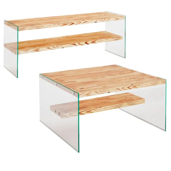 Комплекты ТВ-зона Trendy Niagara 45 см x 35 см x 120 см / Коричневый photo 1