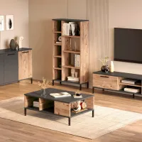 Seturi zona TV Trendy RL6-AA 39.1 cm x 35 cm x 160 cm / Brown photo 4