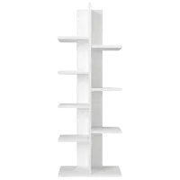 Etajeră Trendy Tree 122 x 45 x 22 cm / PAL / White