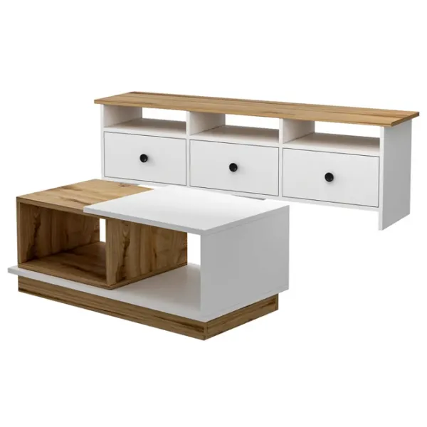 Комплекты ТВ-зона Trendy Oslo 47 см x 36 см x 150 см / Белый photo 1
