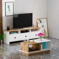 Комплекты ТВ-зона Trendy Oslo 47 см x 36 см x 150 см / Белый photo 4