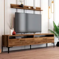 Комплекты ТВ-зона Trendy Istanbul 47 см x 35 см x 180 см / Коричневый photo 2