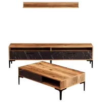 Комплекты ТВ-зона Trendy Istanbul 47 см x 35 см x 180 см / Коричневый