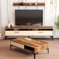 Комплекты ТВ-зона Trendy Istanbul 47 см x 35 см x 180 см / Коричневый photo 2