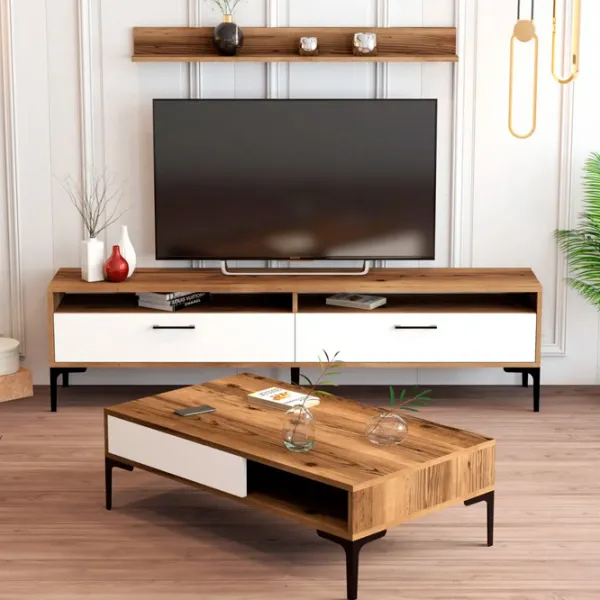 Комплекты ТВ-зона Trendy Istanbul 47 см x 35 см x 180 см / Коричневый photo 3