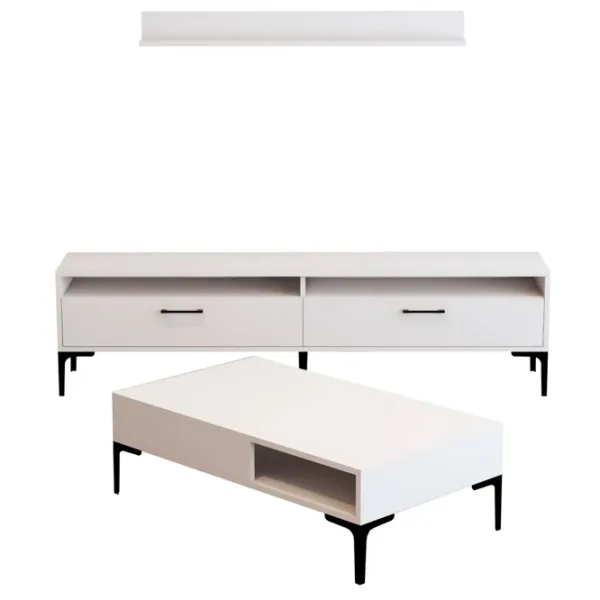 Комплекты ТВ-зона Trendy Istanbul 47 см x 35 см x 180 см / Белый photo 1