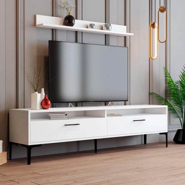 Комплекты ТВ-зона Trendy Istanbul 47 см x 35 см x 180 см / Белый photo 3