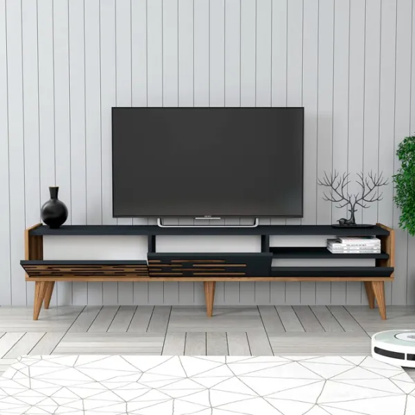 Комплекты ТВ-зона Trendy Valensiya 35 см x 45 см x 180 см / Antracit photo 3