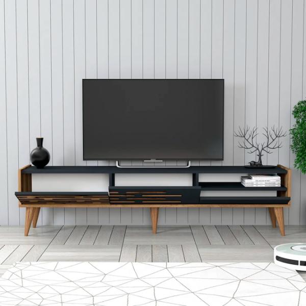 Комплекты ТВ-зона Trendy Valensiya 35 см x 45 см x 180 см / Antracit photo 3