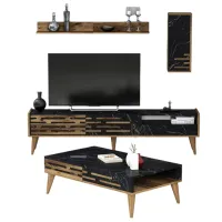 Комплекты ТВ-зона Trendy Valensiya 35 см x 45 см x 180 см / Коричневый