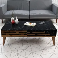 Комплекты ТВ-зона Trendy Valensiya 35 см x 45 см x 180 см / Коричневый photo 4