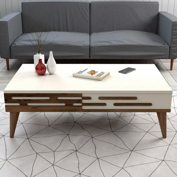 Комплекты ТВ-зона Trendy Valensiya 35 см x 45 см x 180 см / Кремовый photo 2