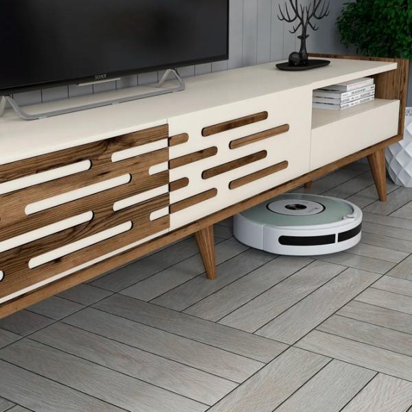 Комплекты ТВ-зона Trendy Valensiya 35 см x 45 см x 180 см / Кремовый photo 3