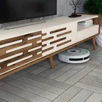 Комплекты ТВ-зона Trendy Valensiya 35 см x 45 см x 180 см / Кремовый photo 3