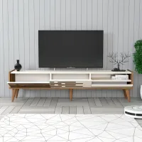 Комплекты ТВ-зона Trendy Valensiya 35 см x 45 см x 180 см / Кремовый photo 4