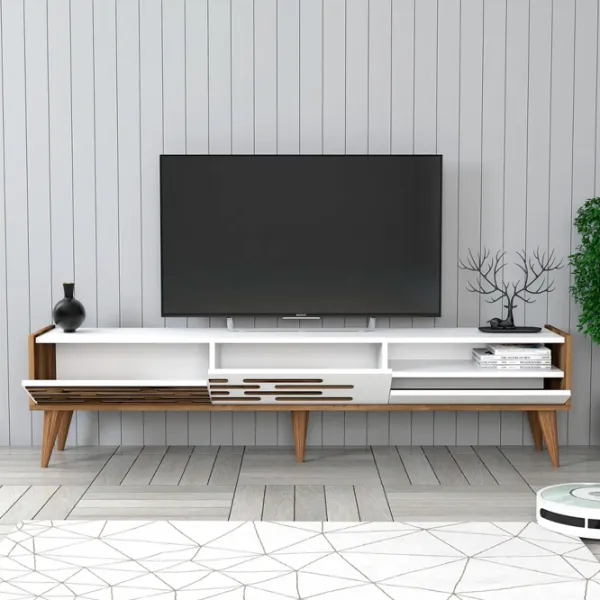 Комплекты ТВ-зона Trendy Valensiya 35 см x 45 см x 180 см / Белый photo 2