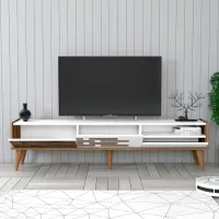 Комплекты ТВ-зона Trendy Valensiya 35 см x 45 см x 180 см / Белый photo 2