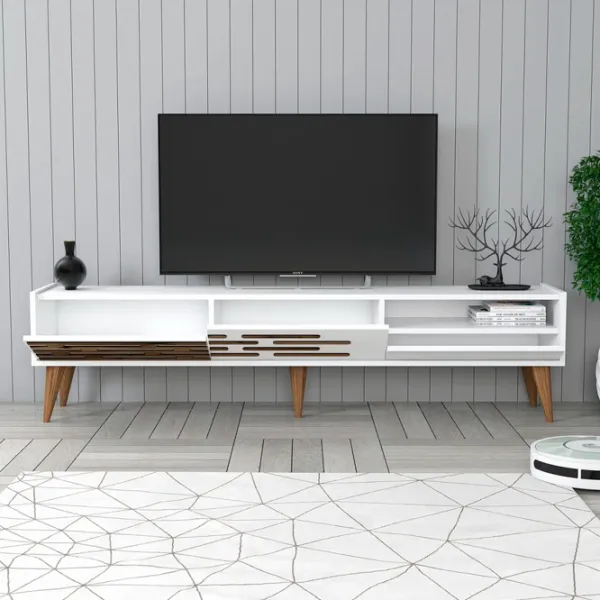 Комплекты ТВ-зона Trendy Valensiya 35 см x 45 см x 180 см / Белый photo 4